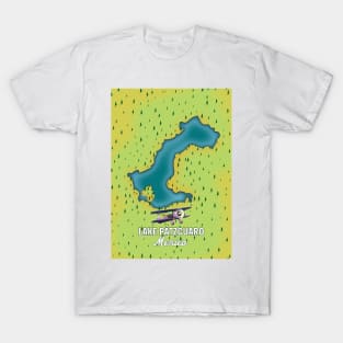 Lake Pátzcuaro Map T-Shirt